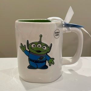 NWT Rae Dunn x Disney Pixar Toy Story Alien PREPARE TO BE CHOSEN Mug